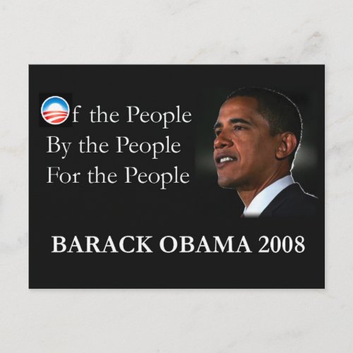 Obama Postcard