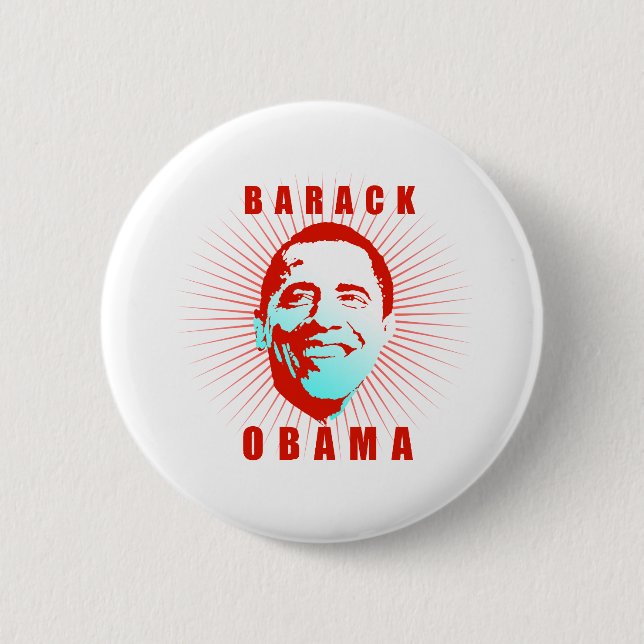 Obama Poster Pinback Button (Front)