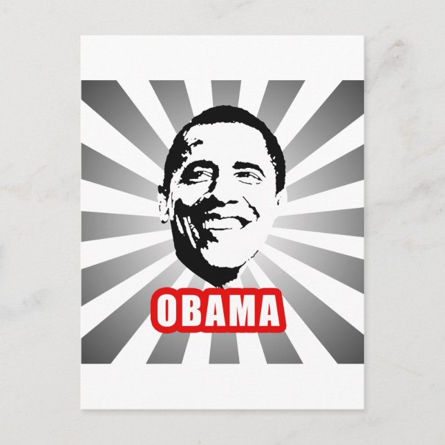 Obama Poster Postcard (Front)