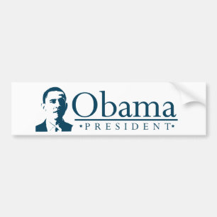 Obama Presidential Portrait Bumper Sticker