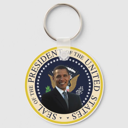 Obama Presidential Seal Keychain