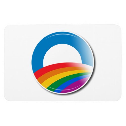 Obama Pride Button Magnet