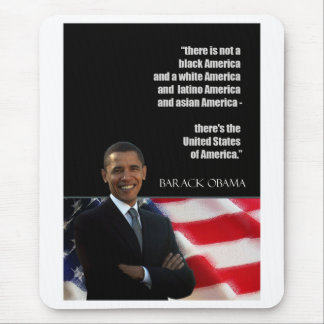 Obama quote mouse pad