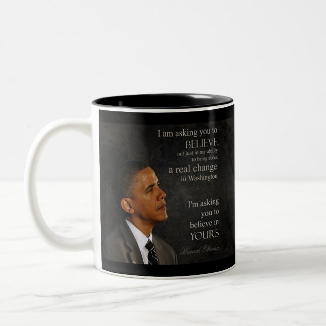 Obama Quote Mug 1 of 6 - Customized (Left)