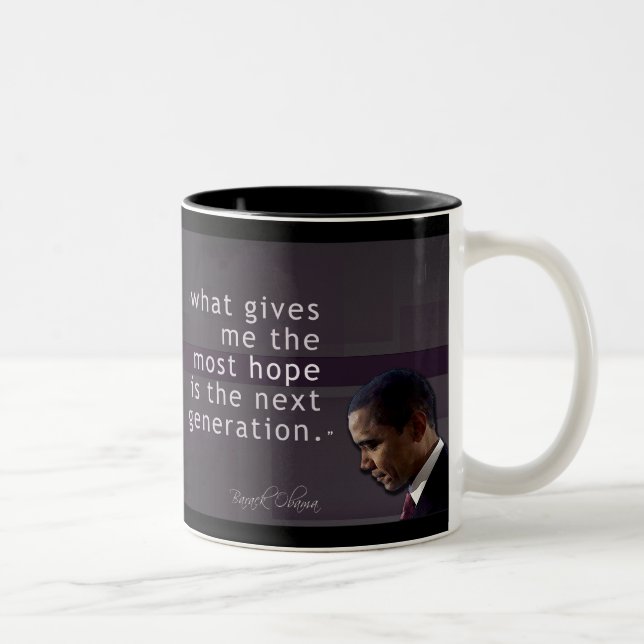 Obama Quote Mug 2 of 6 (Right)