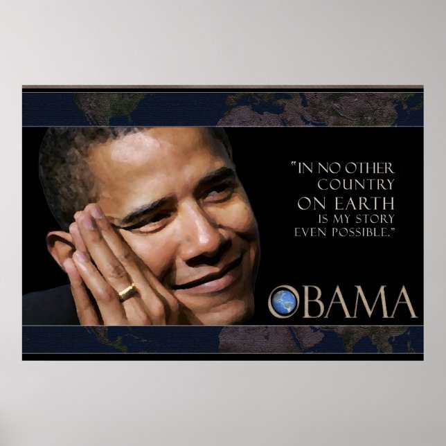 Obama Quote Poster (Front)