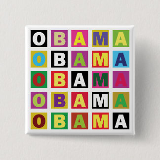 Obama Rainbow Button
