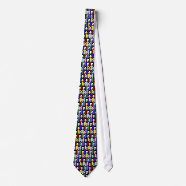 Obama-Rama Pop Art Tie (Front)