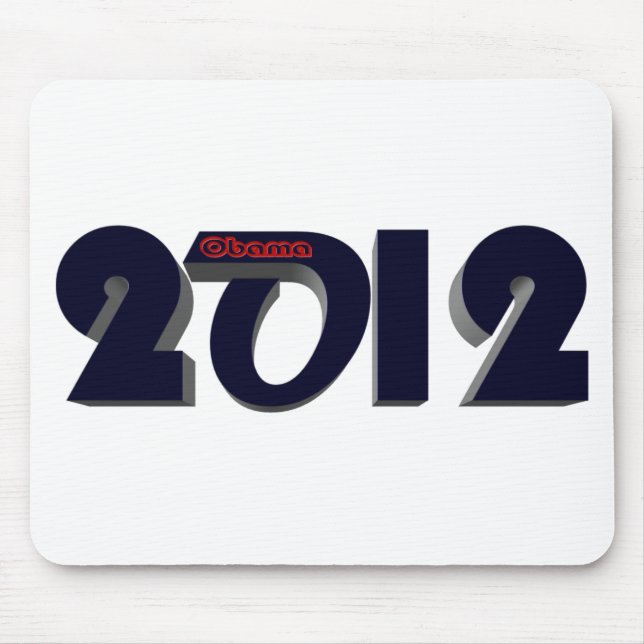 Obama Re Elect 2 Mouse Pad (Front)