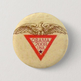 Obama Retro Eagle Button