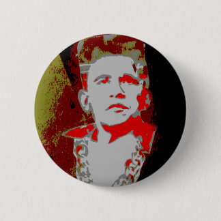 Obama Retro Style 2 Pinback Button