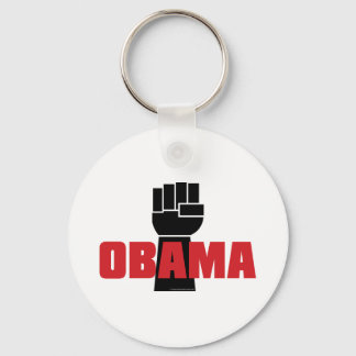 Obama Right On! Keychain