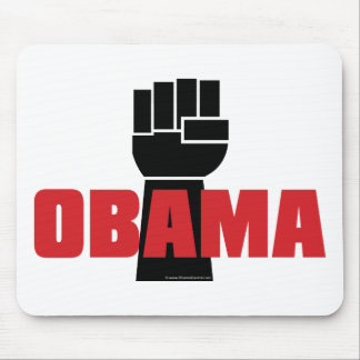 Obama Right On! Mouse Pad