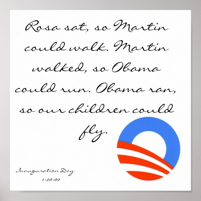 obama, Rosa sat, so Martin could walk. Martin w... Poster (Front)