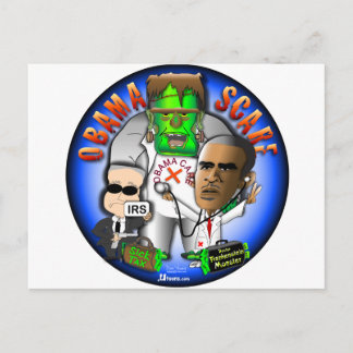 Obama Scare Postcard