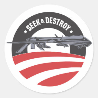 obama seek and destroy mission sticker