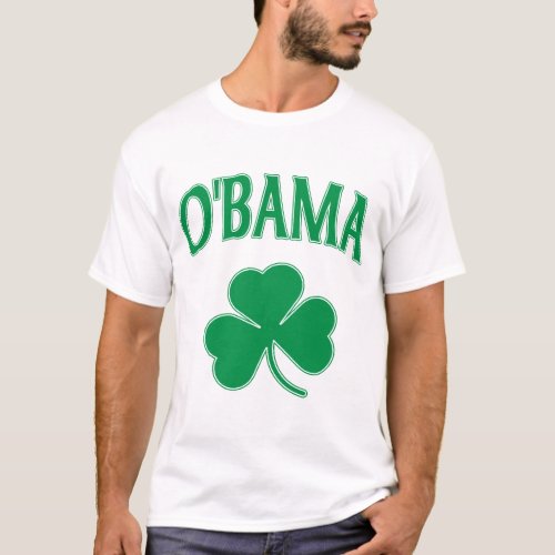 Obama Shamrock T_Shirt