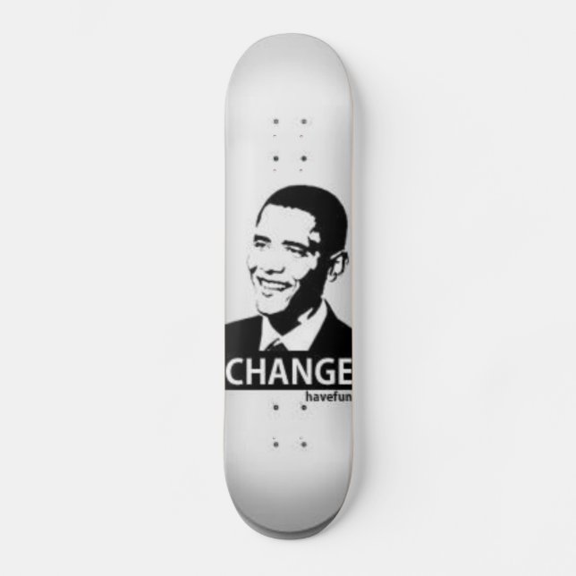 Obama Skateboard Deck (Front)