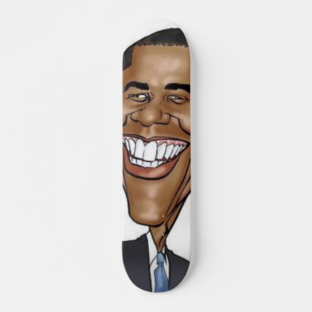 Obama Skateboard. Skateboard Deck (Front)