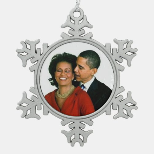 OBAMA_ SNOWFLAKE ORNAMENT