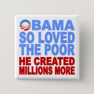 Obama So Loved the Poor Button