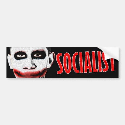 Obama Socialist Bumper Sticker