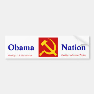 Obama Socialist Bumper Sticker