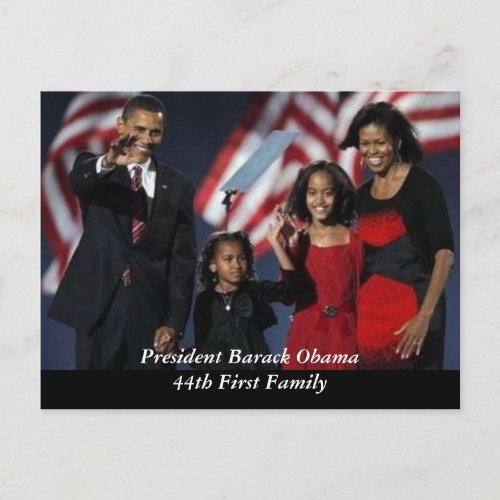 Obama Souvenir Postcard