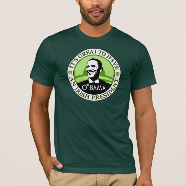 Obama St. Patrick's Day T-Shirt (Front)