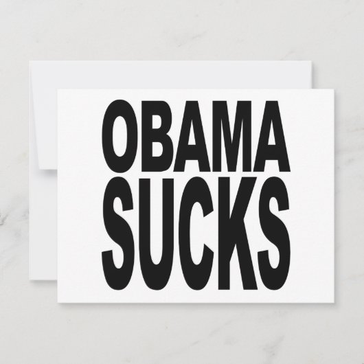 Obama Sucks (Front)