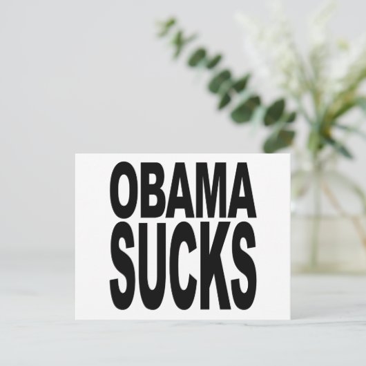 Obama Sucks (Standing Front)