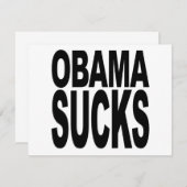 Obama Sucks (Front/Back)