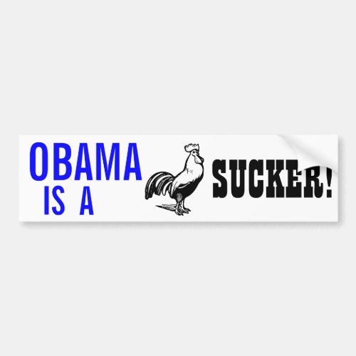 Obama Sucks Bumper Sticker