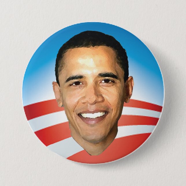 Obama Sunrise 3 inch Button (Front)