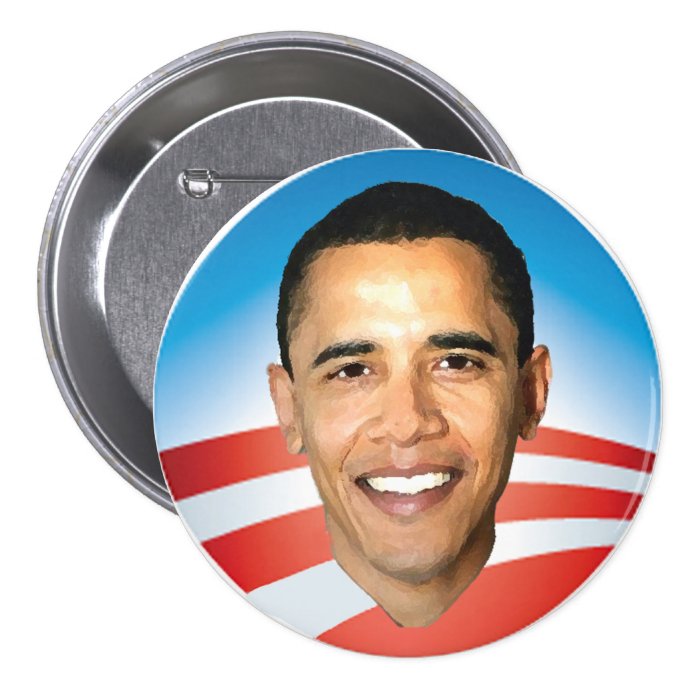 Obama Sunrise 3 inch Button