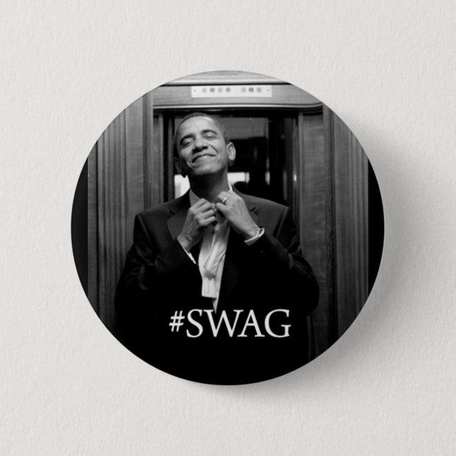 Obama Swag Pinback Button (Front)