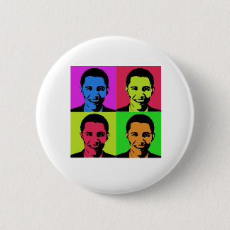 Obama T-shirt Button