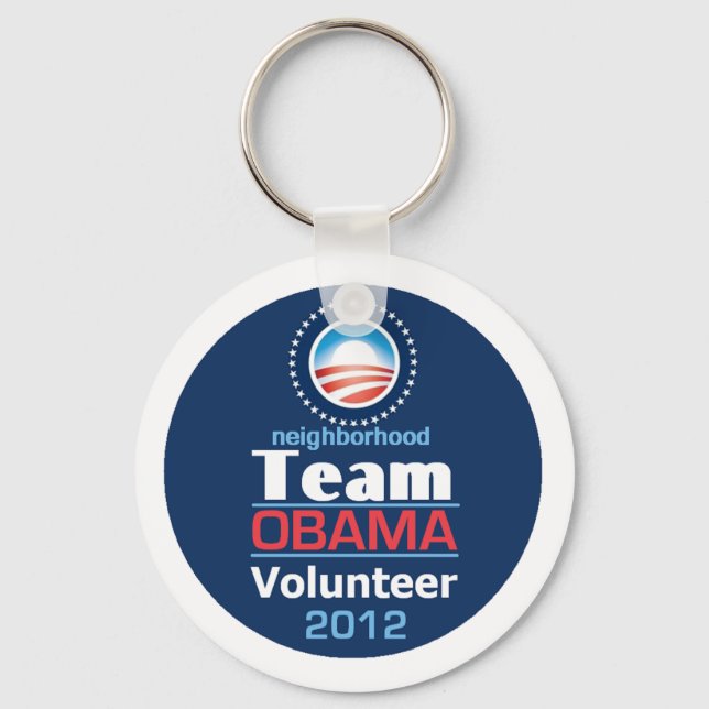 Obama TEAM Keychain (Front)