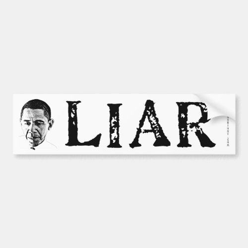 Obama the Liar Bumper Sticker