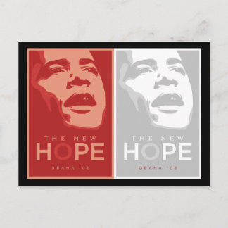 Obama 'The New Hope' Postcard