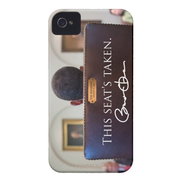 OBAMA 'This Seat's Taken' iPhone 4 Case