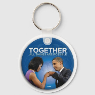 obama togetherness keychain