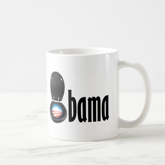 Obama (toilet) coffee mug (Right)