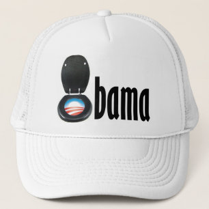 Obama (toilet) trucker hat