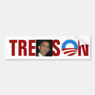 Obama Treason Bumper Sticker