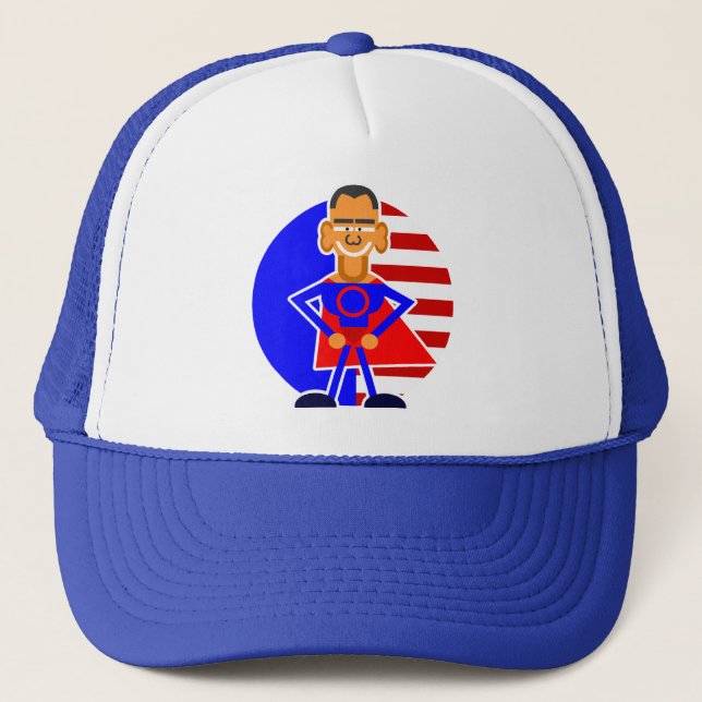 OBAMA TRUCKER HAT (Front)
