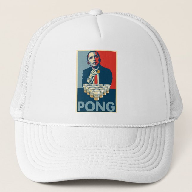 obama trucker hat (Front)