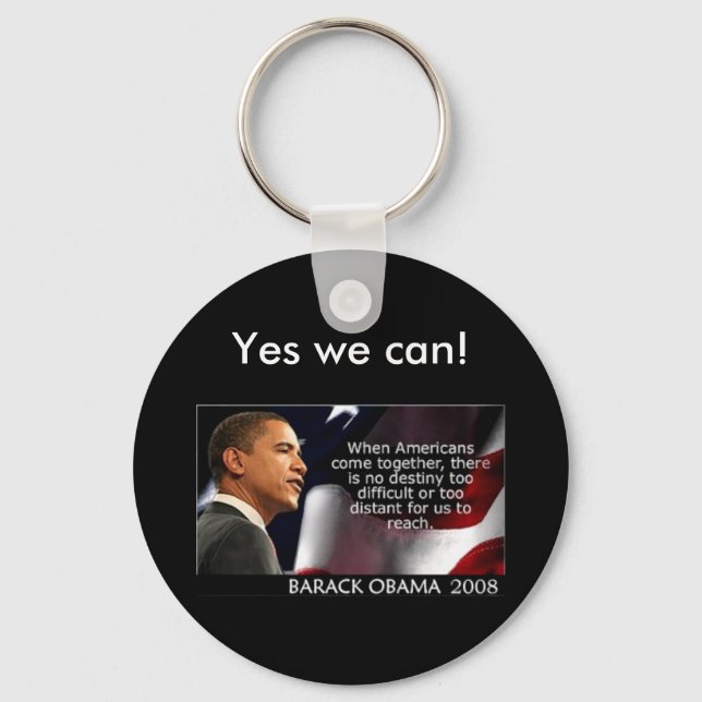 Obama-Unity Keychain (Front)