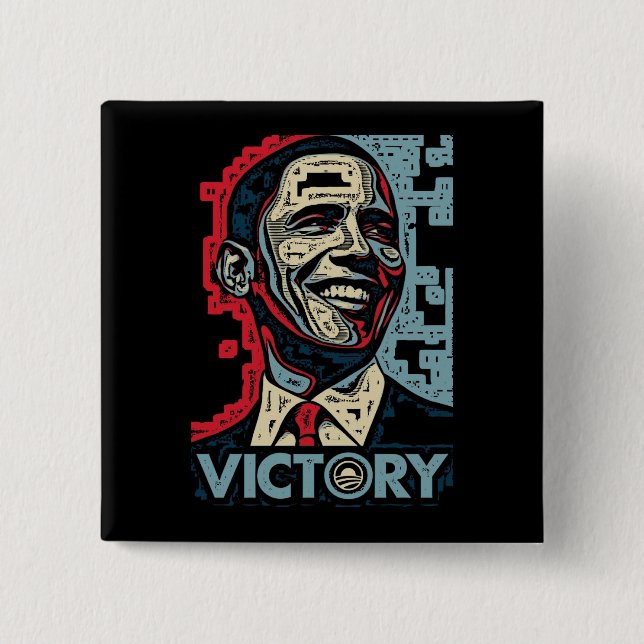 Obama Victory Button (Front)