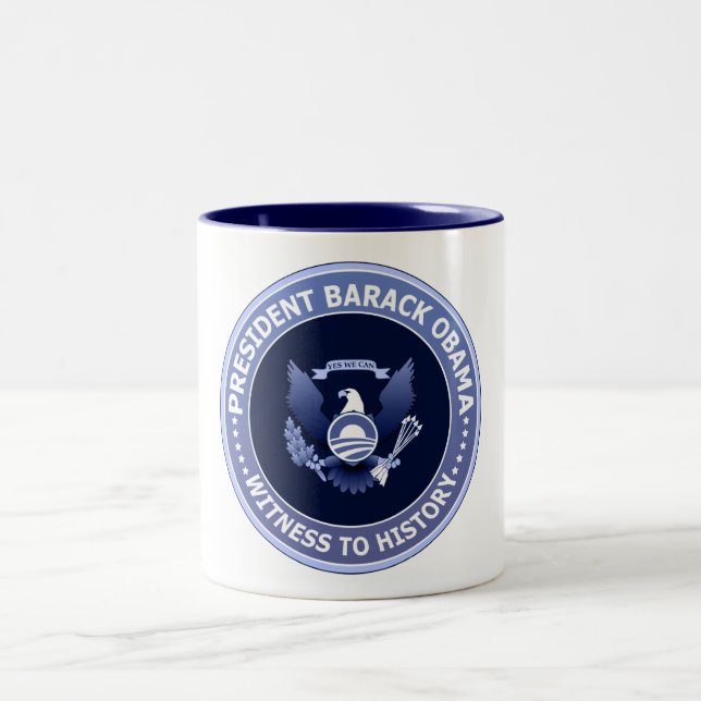 Obama Victory Presidential Seal Mug (Center)